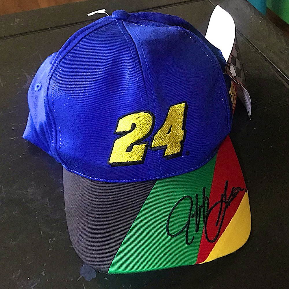 Vintage 24 (Jeff Gordon) “Autographed” NASCAR Snapback